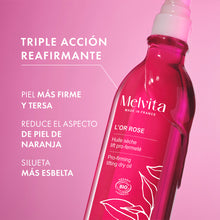 Cargar imagen en el visor de la galería, Aceite Seco Reafirmante &amp; Efecto Lifting L&#39;Or Rose - Melvita
